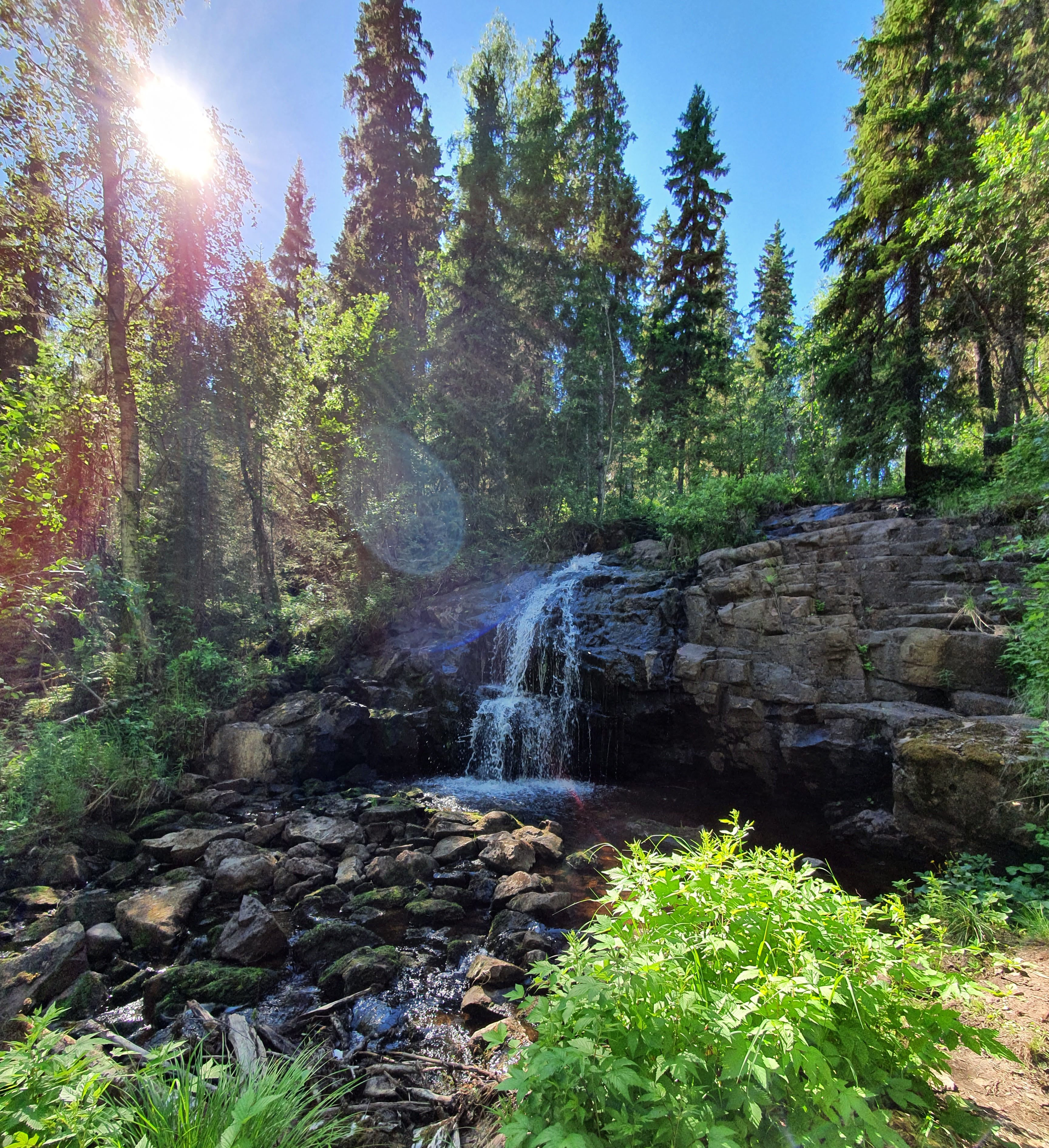 Brudslöjan Waterfall
